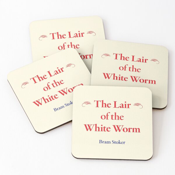 Item preview, Bram Stoker, The Lair of the White Worm, Irish Novelist, Classic Literature designed and sold by CharlottePlaceArt.