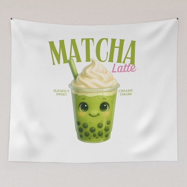 Item preview, Kawaii Matcha Latte Funny Matcha Lover designed and sold by thebest-2studio.