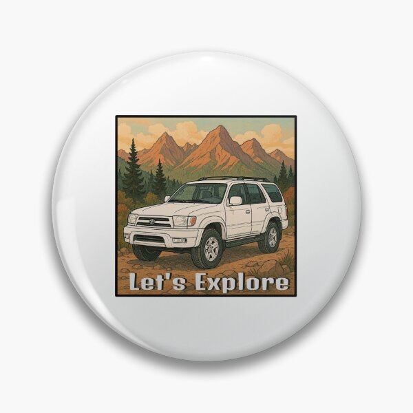 Item preview, Toyota 3rd Generation 4Runner - Let's Explore designed and sold by Slammed Sketches.