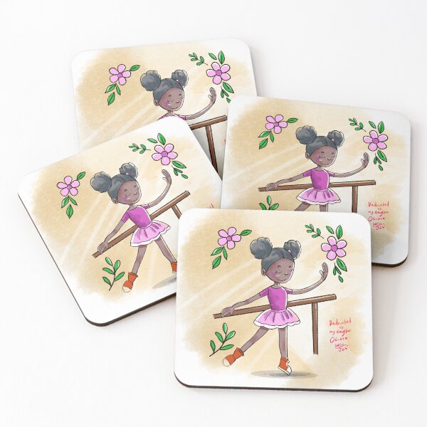 Item preview, OLIVIA BALLERINA designed and sold by drawtiststudios.