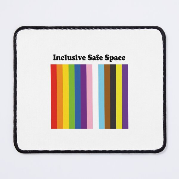 Item preview, Inclusive Safe Space - LGBTQ Pride designed and sold by Inspirationmotivation.