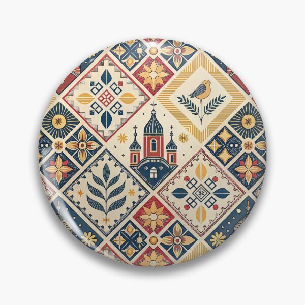 Item preview, Slavic Folk Art Seamless Pattern. designed and sold by RGShirtWorks.