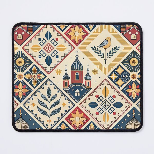 Item preview, Slavic Folk Art Seamless Pattern. designed and sold by RGShirtWorks.
