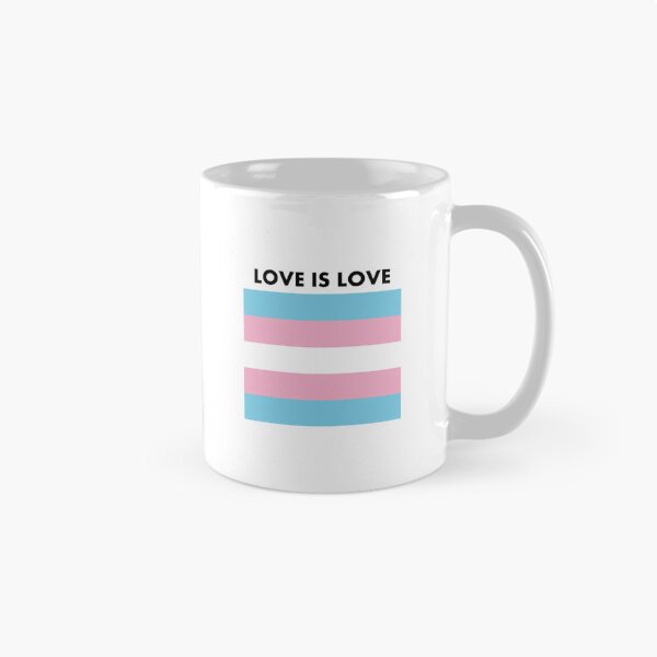 Artikelvorschau, LIEBE IST LIEBE - TRANS-Flagge entworfen und verkauft von Inspirationmotivation.