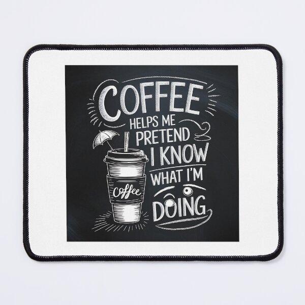 Item preview, Paraprofessional Coffee Funny Saying T-Shirt – "Coffee Helps Me Pretend I Know What I'm Doing" designed and sold by CuteDesignables.