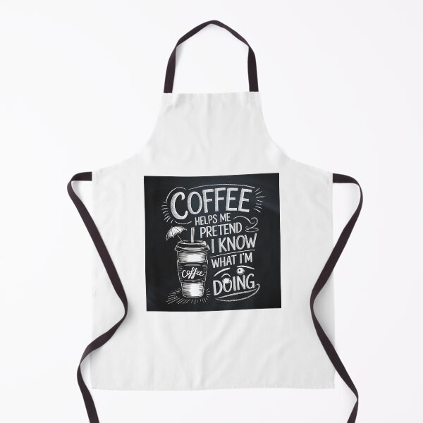 Item preview, Paraprofessional Coffee Funny Saying T-Shirt – "Coffee Helps Me Pretend I Know What I'm Doing" designed and sold by CuteDesignables.