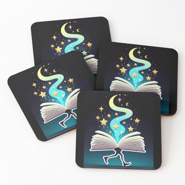 Item preview, Magical Walking Book With Stars designed and sold by PrintBreeze.