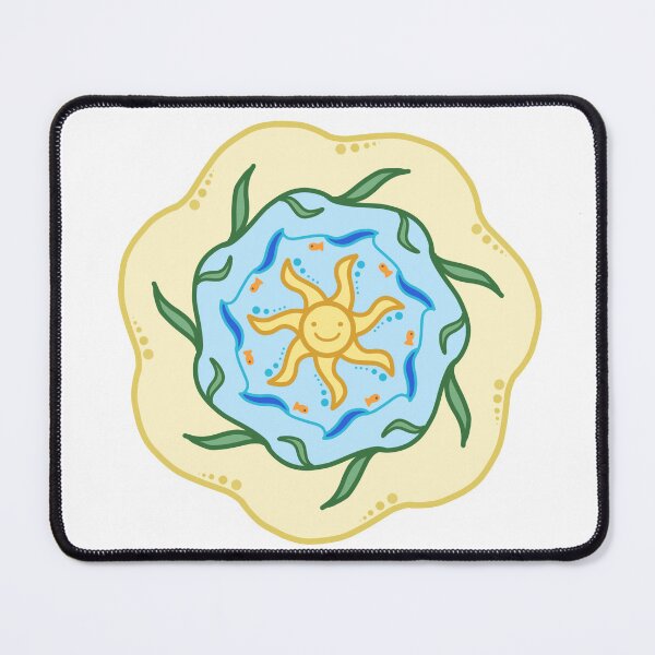 Item preview, Kawaii Style Beach Mandala Art | Mandala Collection designed and sold by motorsportmaven.