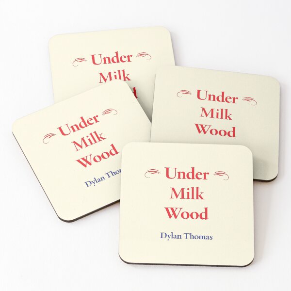 Item preview, Dylan Thomas, Under Milk Wood, Welsh Poet, Classic Literature designed and sold by CharlottePlaceArt.