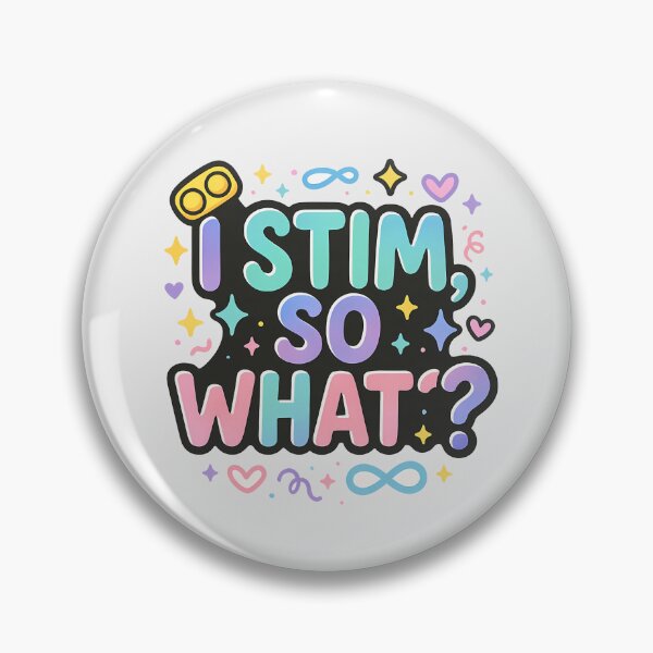 Item preview, I Stim So What? – Neurodivergent Pride Sticker designed and sold by khtat-611.