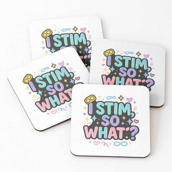 Item preview, I Stim So What? – Neurodivergent Pride Sticker designed and sold by khtat-611.