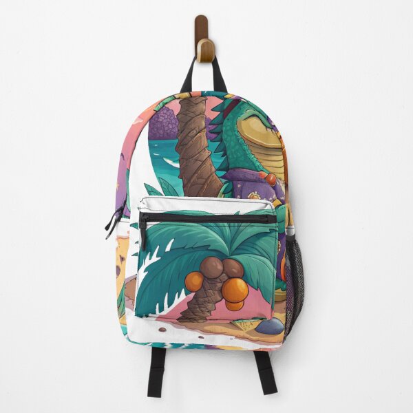 Item preview, Crocodile drinking on the beach designed and sold by zangess1.