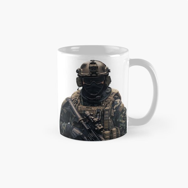 Item preview, Fearless Soldier – Tactical Warrior Apparel Design designed and sold by GG-Graphics.
