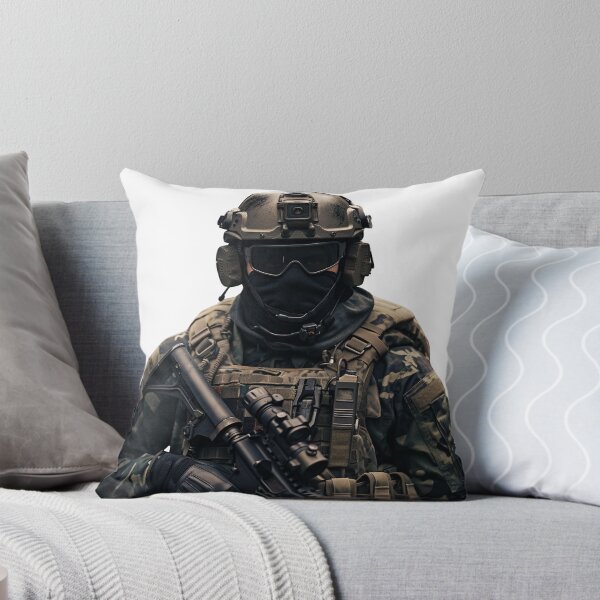 Item preview, Fearless Soldier – Tactical Warrior Apparel Design designed and sold by GG-Graphics.