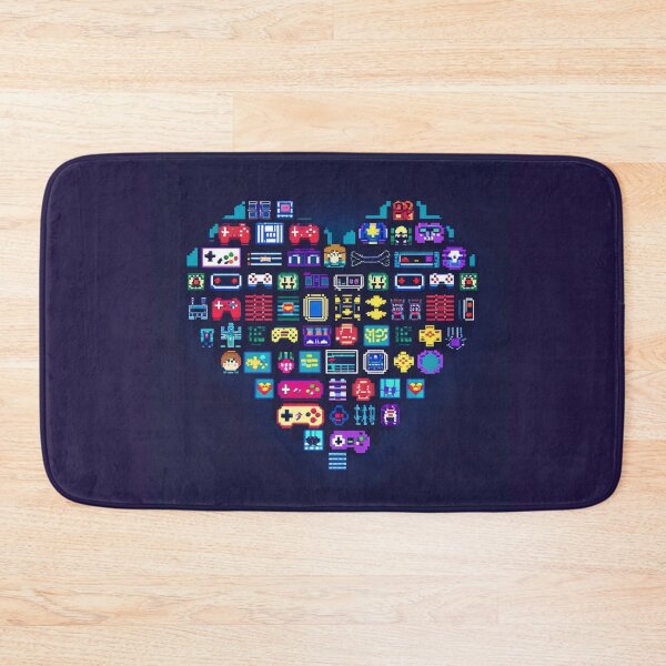 Item preview, Pixel Retro Heartbeat of Gaming Life designed and sold by Vibrant Threads.