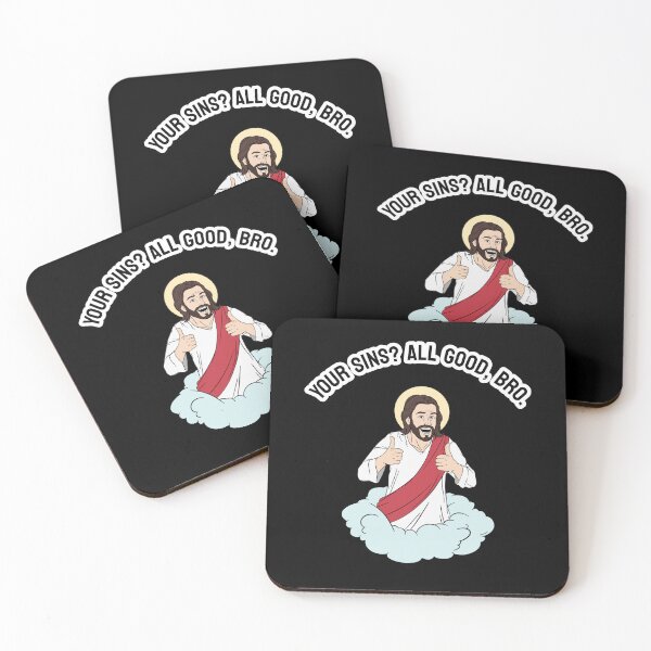 Item preview, Your Sins? All Good, Bro – Forgiveness with a Smile  designed and sold by BeBetterPeople.