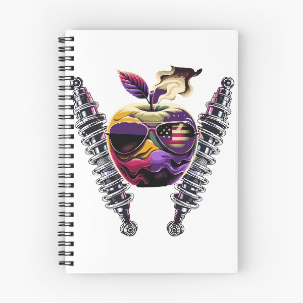 Item preview, Shoke Absorber Cool Apple Vibes Retro Sunglasses & Spring Art designed and sold by CARS and BIKES.