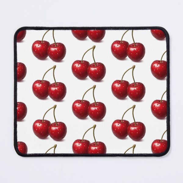 Item preview, Juicy Cherries – Realistic Water-Drop Fruit Illustration designed and sold by BloomOfDesign.