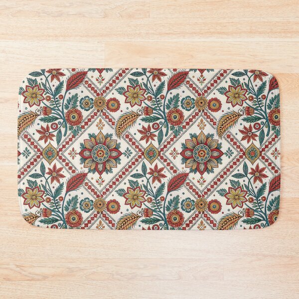 Item preview, Vibrant Folk Art Floral Pattern. designed and sold by RGShirtWorks.