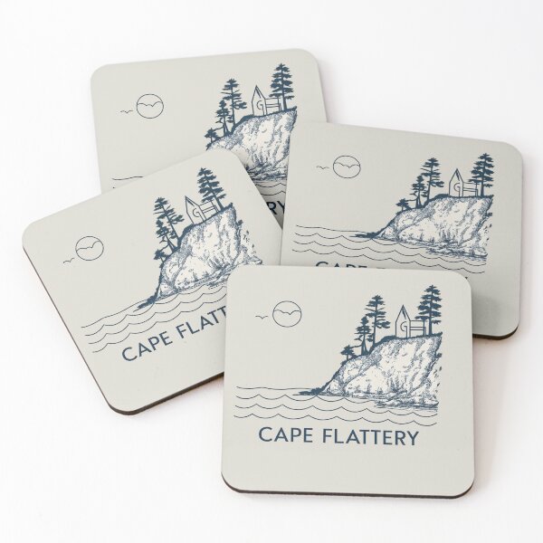 Item preview,  Cape Flattery Scenic Silhouette designed and sold by Uglyandcute.