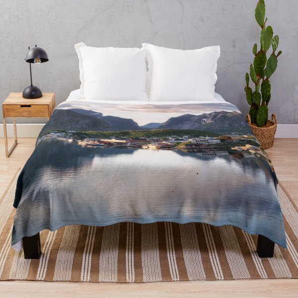 Item preview, Lofoten Islands Reine Fishing Village Panorama designed and sold by aaronchoi.