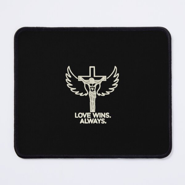 Item preview, Crucified Christ with Angel Wings – Neon Transparent PNG designed and sold by Aucia.