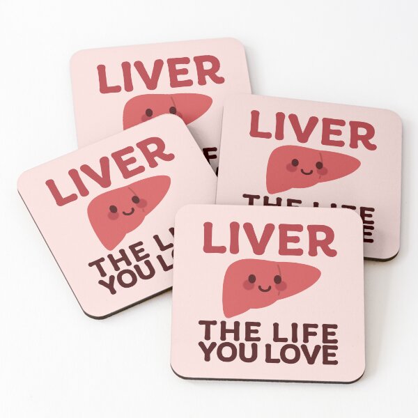 Item preview, Liver the Life You Love – Cute Liver with a Smile designed and sold by OEKAKIYASAN.