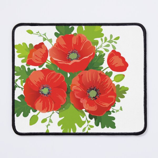 Aperçu de l'œuvre Bouquet de coquelicots3 créée et vendue par vonalvarazs.