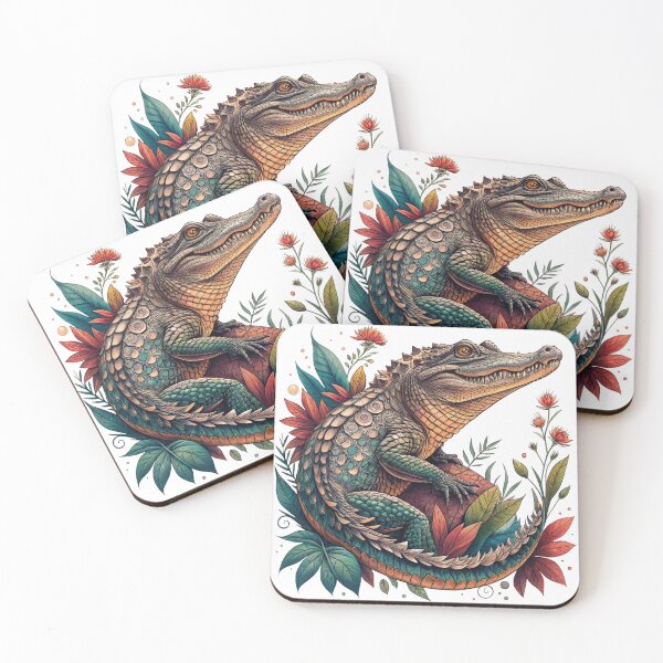 Item preview, Tattoo design of a crocodile designed and sold by zangess1.