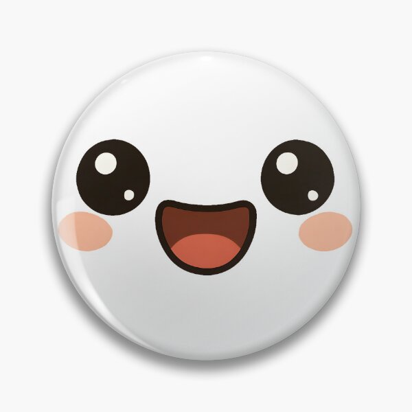 Item preview, Kawaii Happy Face - かわいいハッピーフェイス designed and sold by foxtrot813.