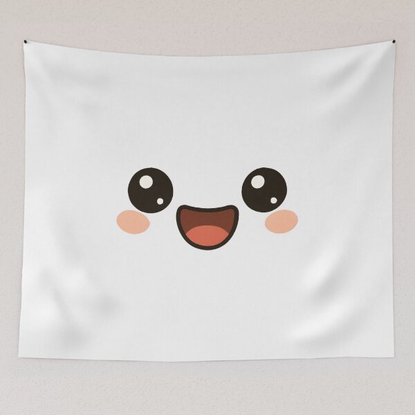 Item preview, Kawaii Happy Face - かわいいハッピーフェイス designed and sold by foxtrot813.