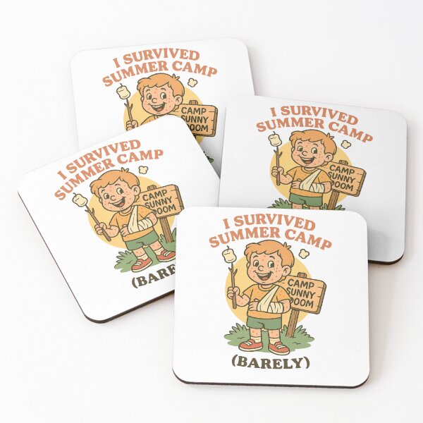 Item preview, I Survived Summer Camp Funny designed and sold by RehanInkDesigns.