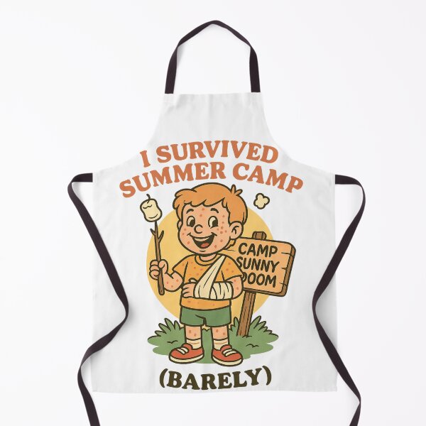 Item preview, I Survived Summer Camp Funny designed and sold by RehanInkDesigns.