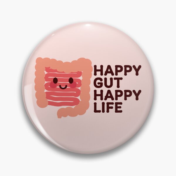 Item preview, Happy Gut, Happy Life – Cute Smiling Intestine Design designed and sold by OEKAKIYASAN.