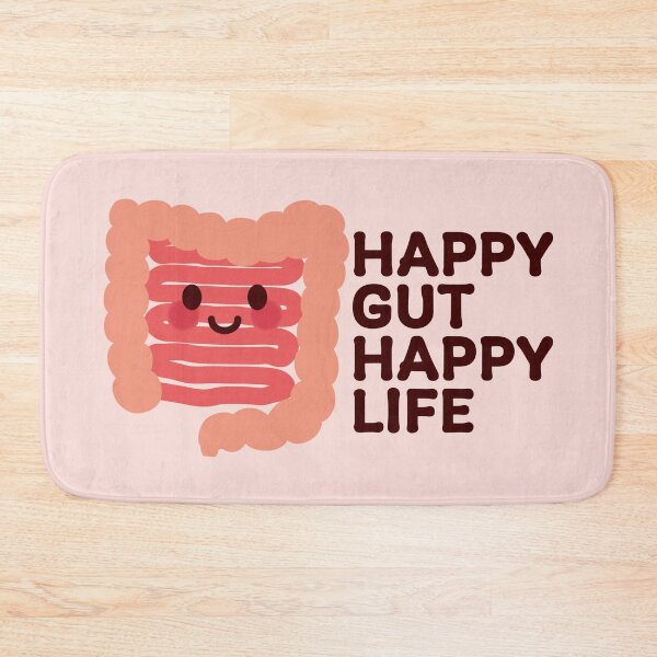 Item preview, Happy Gut, Happy Life – Cute Smiling Intestine Design designed and sold by OEKAKIYASAN.