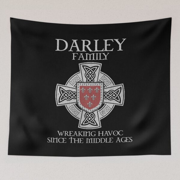 Item preview, Darley Family Crest – Medieval Heritage Emblem for Ancestry Lovers & Vintage Style Fans designed and sold by 9X FR.