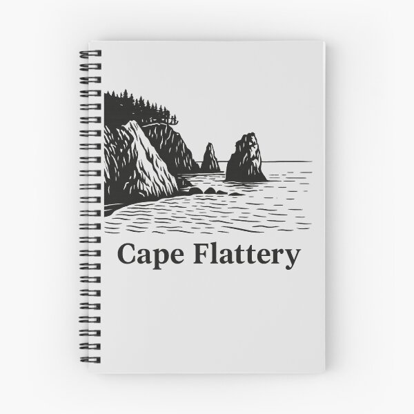 Item preview, Cape Flattery Scenic Silhouette designed and sold by Uglyandcute.