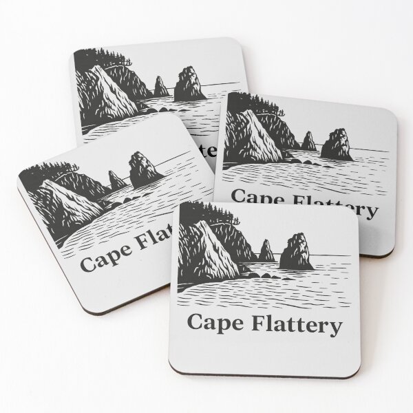 Item preview, Cape Flattery Scenic Silhouette designed and sold by Uglyandcute.