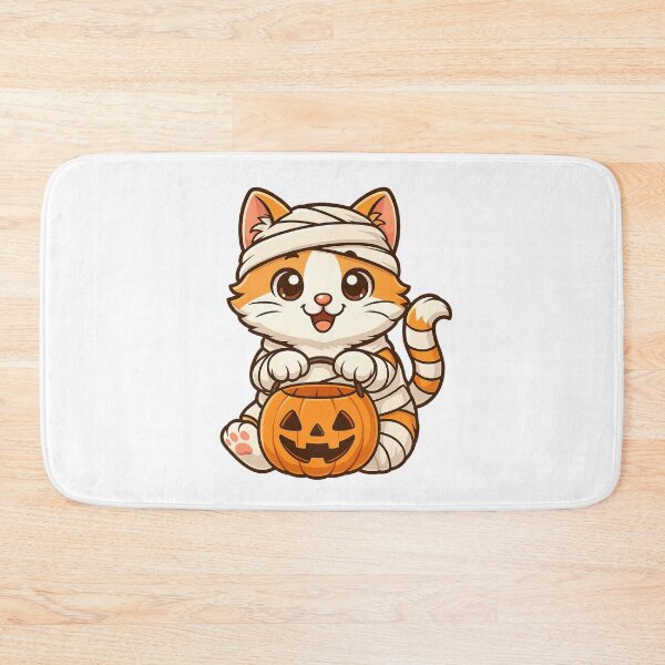 Item preview, Kawaii Cat Mummy Halloween Cat Lover  designed and sold by thebest-2studio.