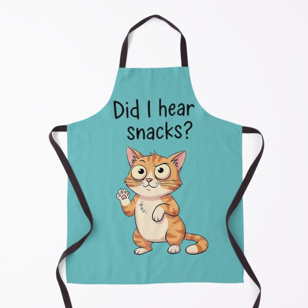 Item preview, Snack Time Cat | Hilarious Hungry Kitty Design designed and sold by WittyNest Studio.