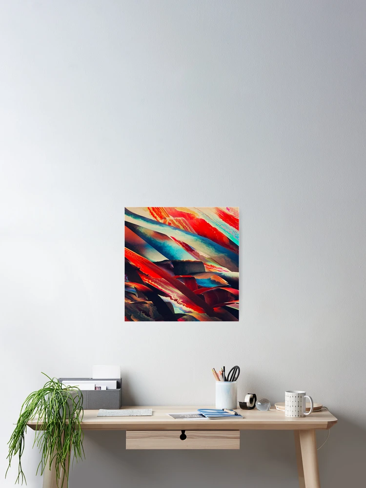 Thumbnail 2 of 3, Poster, Storm Pattern Abstract designed and sold by ViaARTfactory.