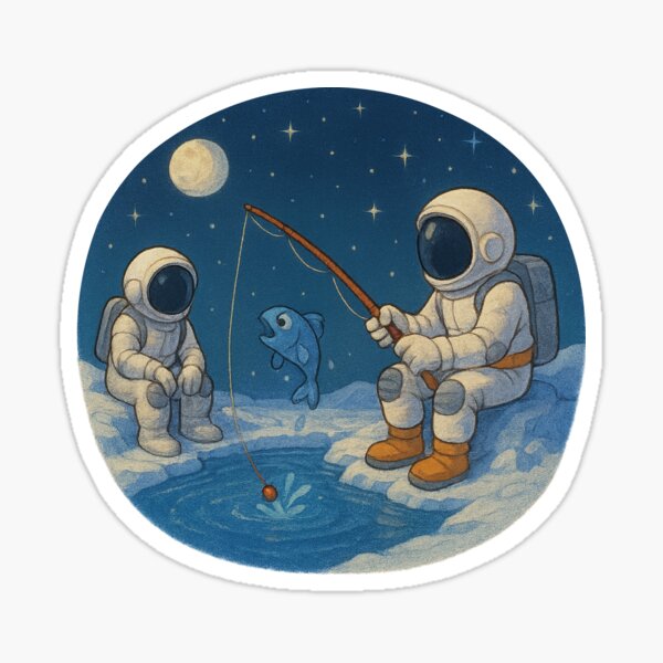 Item preview, Europa Fishing Silence designed and sold by HEERMANArt.