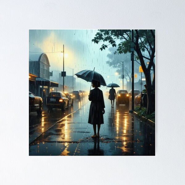 Item preview, Rain designed and sold by TodoNatural.