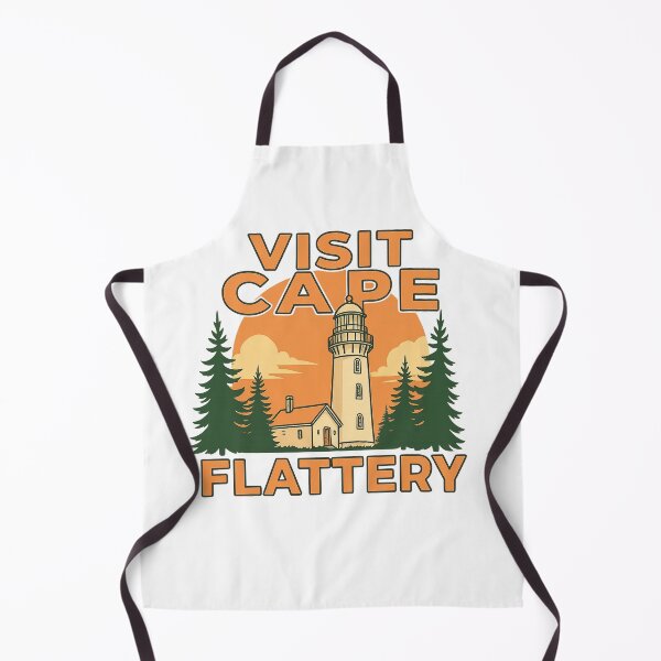 Item preview, Vintage Travel Poster Style Cape Flattery designed and sold by Uglyandcute.