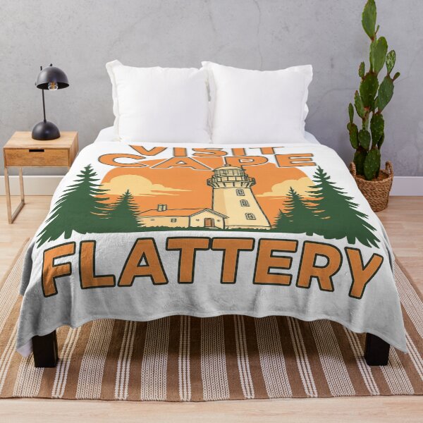 Item preview, Vintage Travel Poster Style Cape Flattery designed and sold by Uglyandcute.