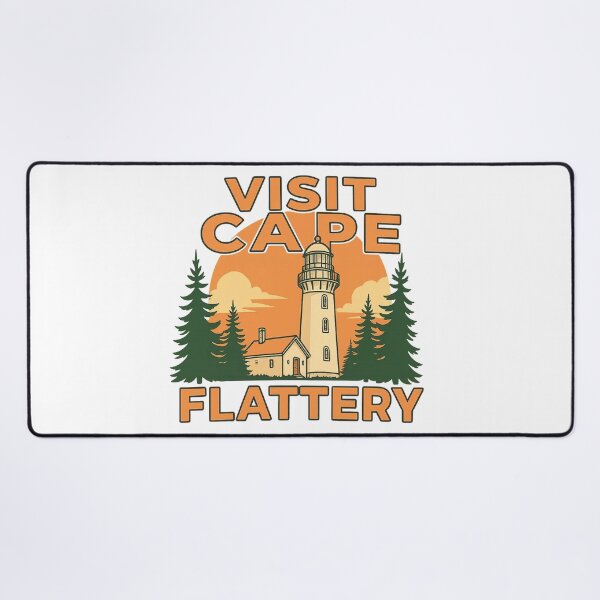Item preview, Vintage Travel Poster Style Cape Flattery designed and sold by Uglyandcute.