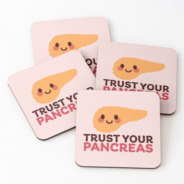 Item preview, Trust Your Pancreas – Cute Smiling Organ Design designed and sold by OEKAKIYASAN.