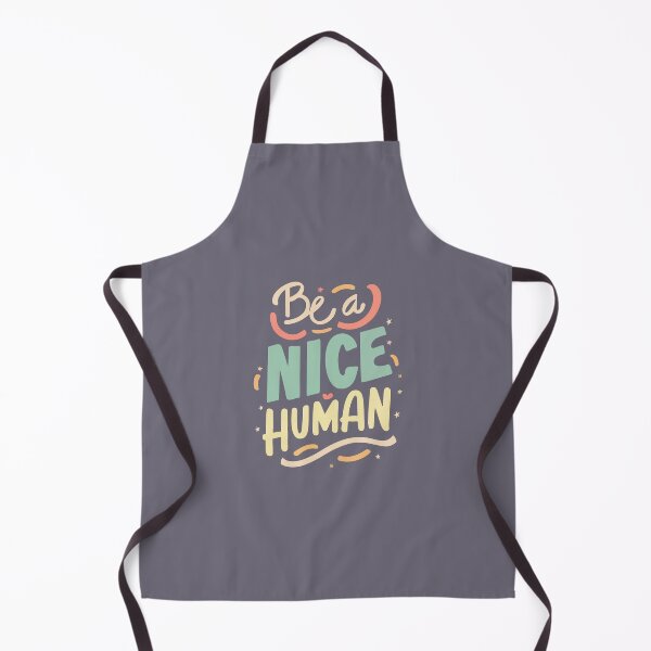 Item preview, Be a Nice Human | Positive Motivational Quote Typography designed and sold by angelisart.