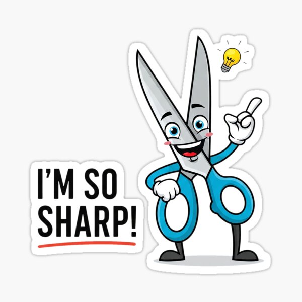 Item preview, Funny Office Supply Gift | I'm So Sharp Smart Quote Tee designed and sold by WittyNest Studio.