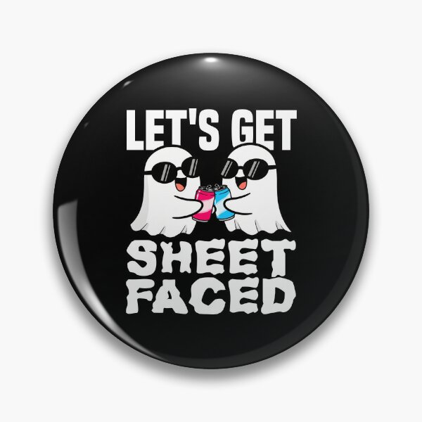 Item preview, LET'S GET SHEET-FACED - GHOST HALLOWEEN designed and sold by KEF Custom.
